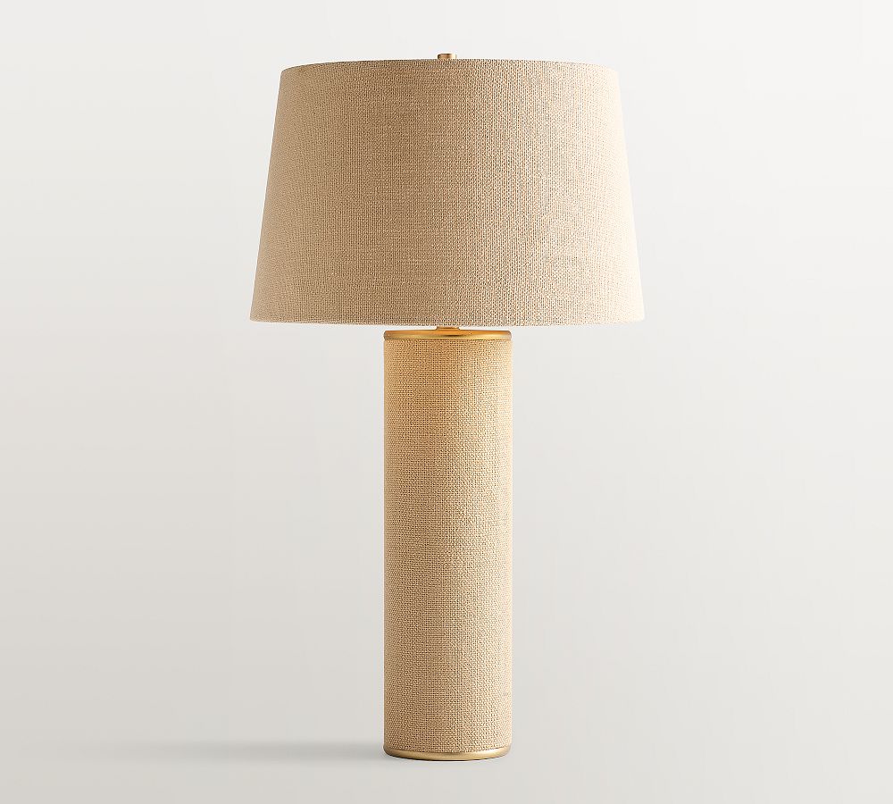 Paige Linen Table Lamp (28&quot;)