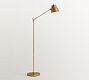 Parker Leather Task Floor Lamp (67&quot;)