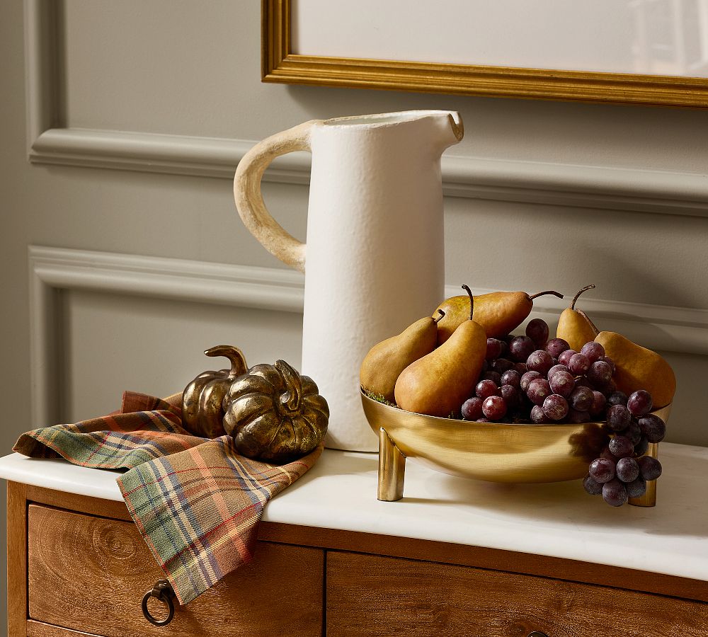 Brass Footed Bowl