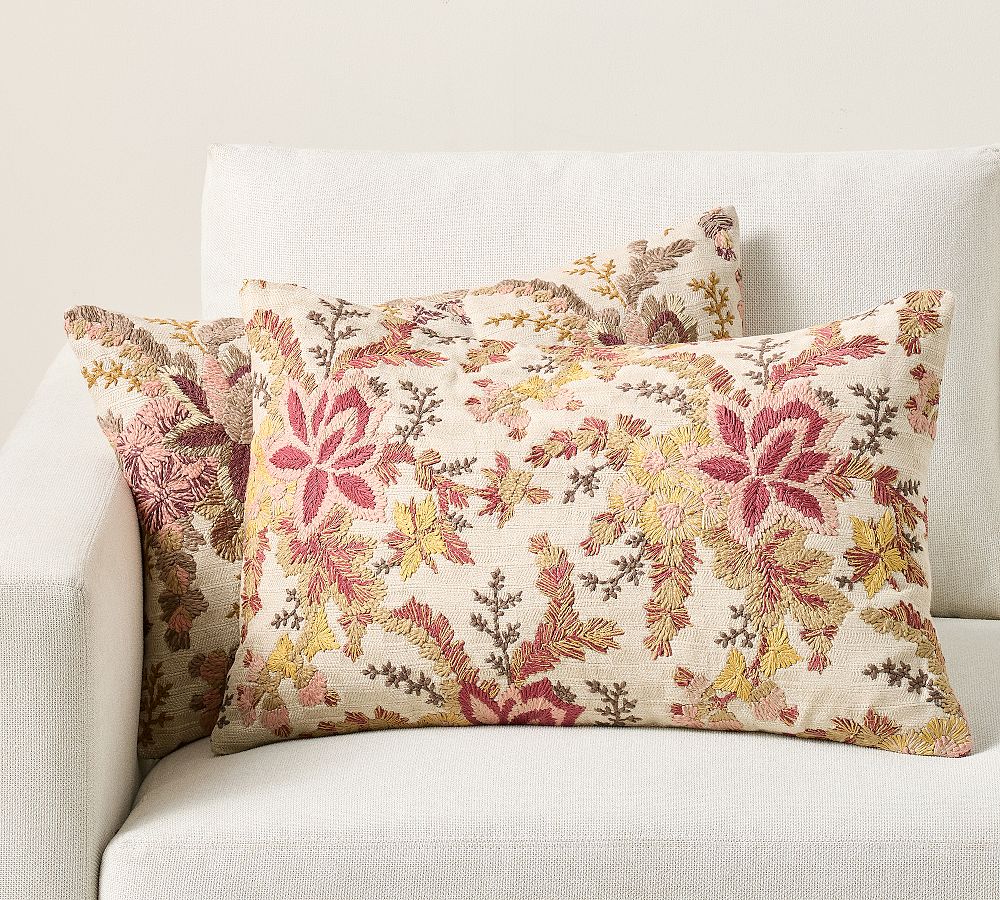 Aila Embroidered Pillow