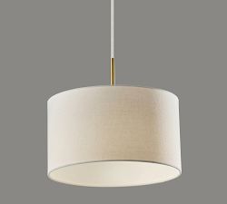 Hillford Drum Shade Pendant (14&quot;)