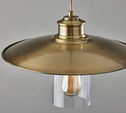Lewis Metal Pendant (15&quot;)