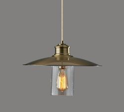 Lewis Metal Pendant (15&quot;)