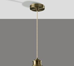 Lewis Metal Pendant (15&quot;)