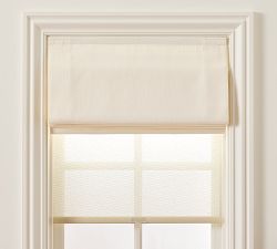 Custom Dual Roman Blackout Shade