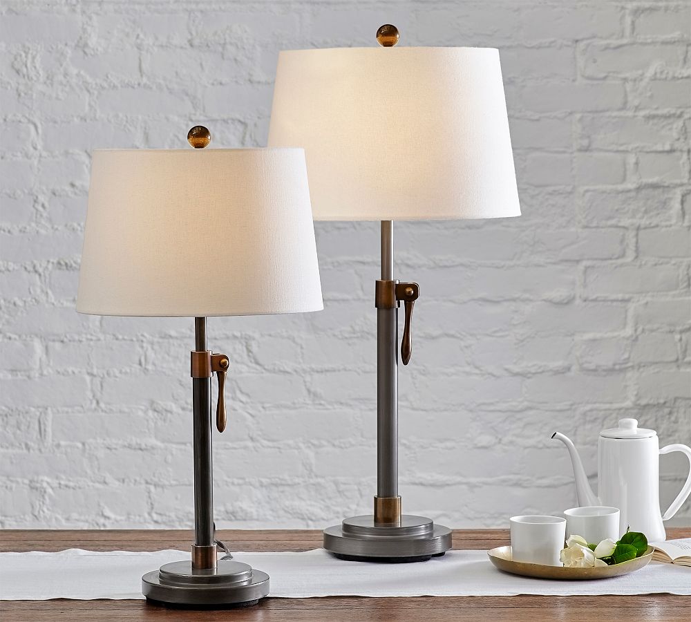 Sutter Adjustable Metal Table Lamp (29&quot;-33&quot;)