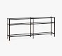 Everson Grand Glass Console Table (73&quot;)