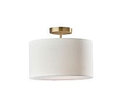Hillford Drum Shade Flush Mount (14&quot;)
