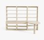Cayman Peninsula Desk with Bookcase Suite (108&quot; x 66&quot;)