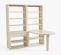 Cayman Peninsula Desk with Bookcase Suite (72&quot; x 66&quot;)