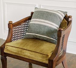 Shyla Cotton Hand-Loomed Striped Pillow Cover