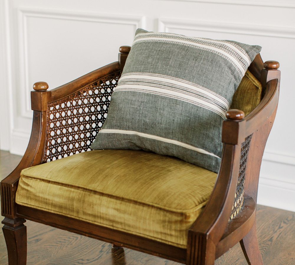 Shyla Cotton Hand-Loomed Striped Pillow Cover
