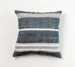 Shyla Cotton Hand-Loomed Striped Pillow Cover