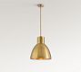 Bridget Metal Pendant (14&quot;-17&quot;)
