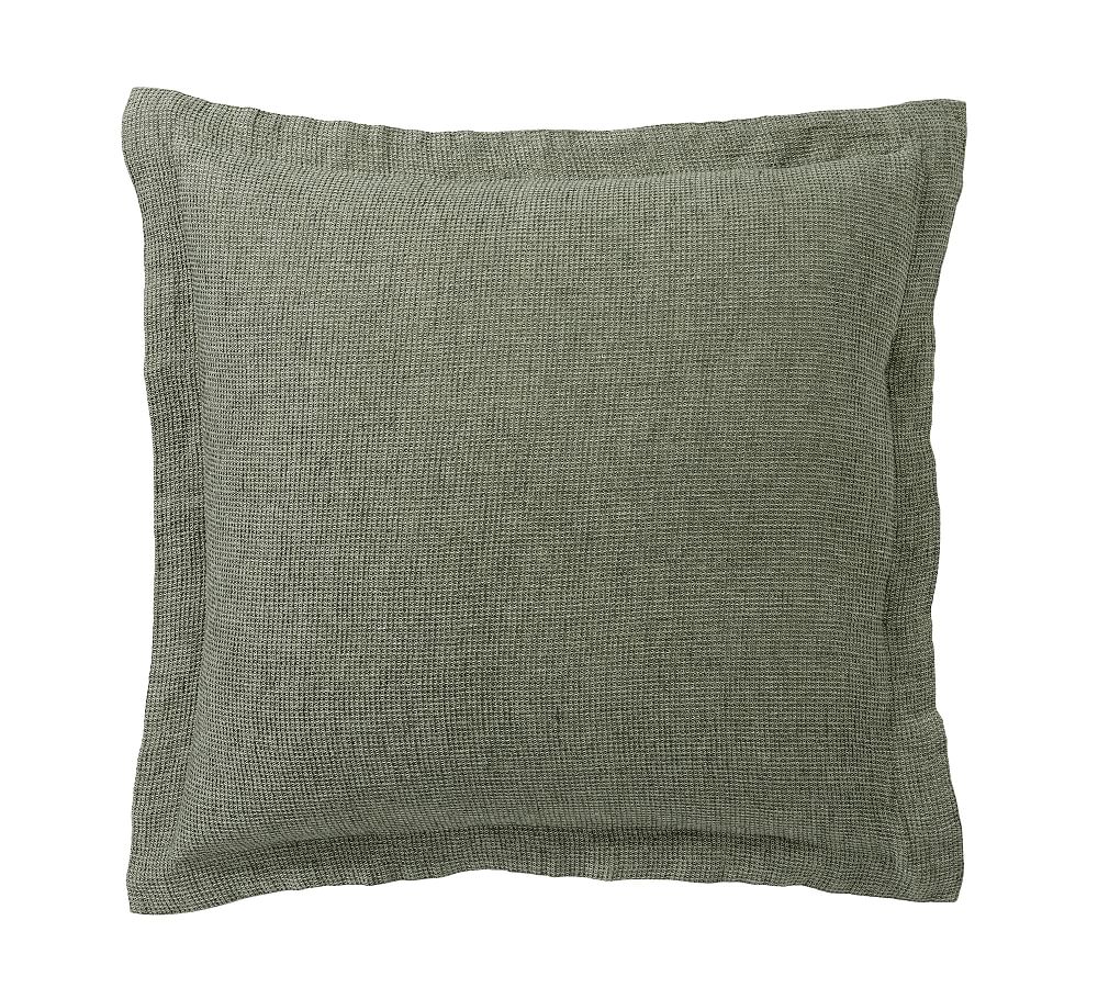 European Flax Linen Waffle Sham