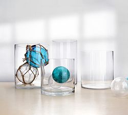 Column Glass Vases