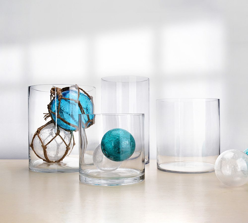 Column Glass Vases