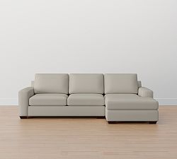 Big Sur Square Arm Chaise Sectional (114"–156")