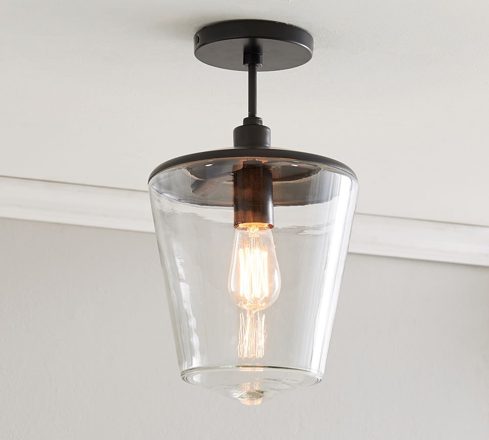 Anya Glass Flush Mount (9&quot;)