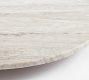 Handcrafted Beige Marble Lazy Susan