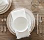 Ridge Textured Stoneware Dinner Plates