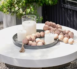 Galvanized Handcrafted Metal Outdoor Planters Trays