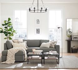 Open Box: Raylan Recycled Glass Floor Lamp (59&quot;)