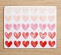 Watercolour Hearts Cork Placemats - Set of 4