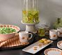Pumpkin Gingham Organic Cotton Tea Towels - Set of 2