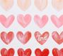 Watercolour Hearts Cork Placemats - Set of 4