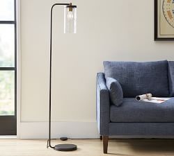 Open Box: Raylan Recycled Glass Floor Lamp (59&quot;)