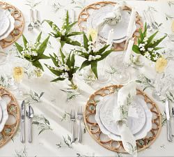 Monique Lhuillier Avril Etched Glass Candle Holder - Set of 3