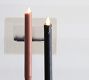 Premium Flickering Flameless Wax Taper Candle