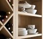Modern Farmhouse 170&quot; Grand Wine Storage with Display Cabinets