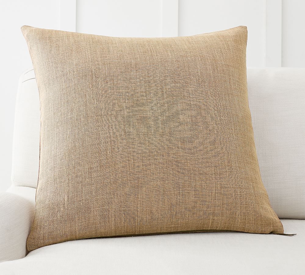 Belgian Linen Pillow (Harvest Gold)