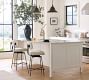 Maison Upholstered Swivel Stool
