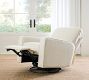 PB Comfort Square Arm Manual &amp; Power Swivel Glider Recliner