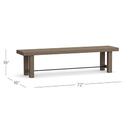 Abbott Concrete &amp; Acacia Chunky Leg Dining Table + Huntington Chair Dining Set