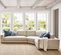 Carmel Lounge 3-Piece Wedge Sectional (128&quot;&ndash;130&quot;)
