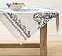 Medina Embroidered Cotton Table Throw