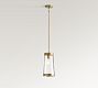 Elizabeth Glass Tapered Petite Pendant (7&quot;)
