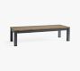 Indio Mahogany &amp; Metal Outdoor Coffee Table (65&quot;)