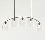 Malone Recycled Glass Arc Chandelier (47&quot;)