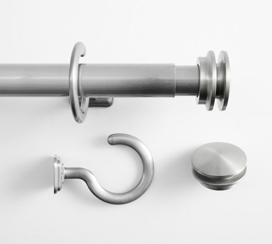 Outdoor Curtain Rod & End Cap Finials