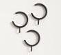 Quiet-Glide C-Loop Curtain Rings