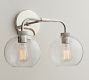 Reagan Double Globe Sconce (18&quot;)