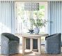 Kravet Medallion Linen Drum Pendant (24&quot;)