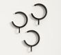 Quiet-Glide C-Loop Curtain Rings