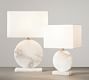 Zoe Alabaster Table Lamp (19&quot;-24&quot;)