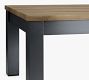 Indio Mahogany &amp; Metal Outdoor Coffee Table (65&quot;)
